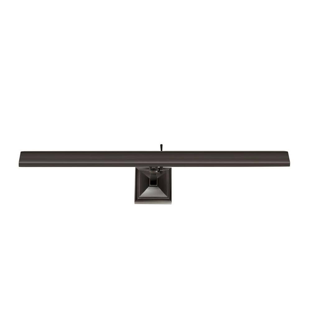 Rubbed Bronze Adjustable LED Wall Sconce with Plug