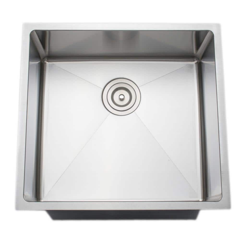 21-Inch Stainless Steel Single Bowl Undermount Kitchen Sink