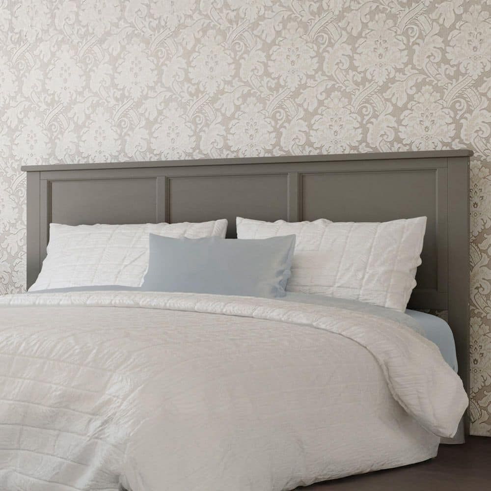 Madison King Gray Wood Panel Headboard