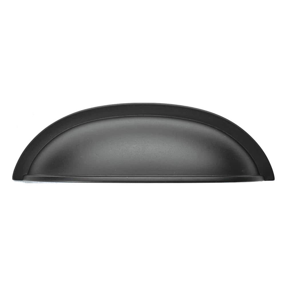 Oil-Rubbed Bronze 3-Inch Cup Pull with Mounting Hardware