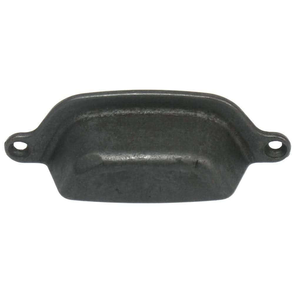 Riverstone 3" Oil Rubbed Bronze Cup Pull with Hardware