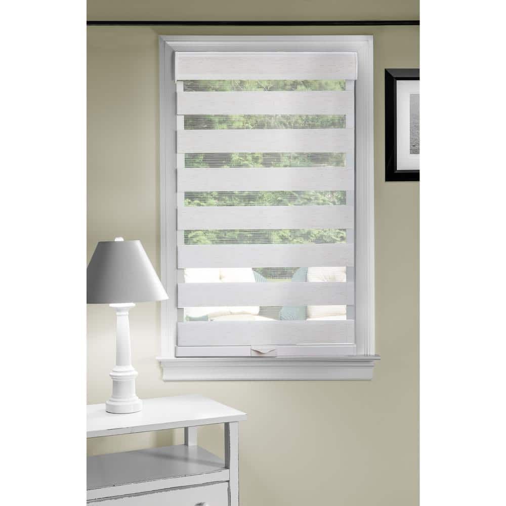 Linen Sheer Cordless Double-Layered Roller Shade