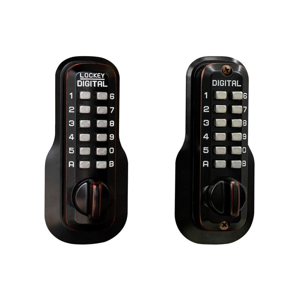 Oil Rubbed Bronze Double Cylinder Mechanical Deadbolt Lock