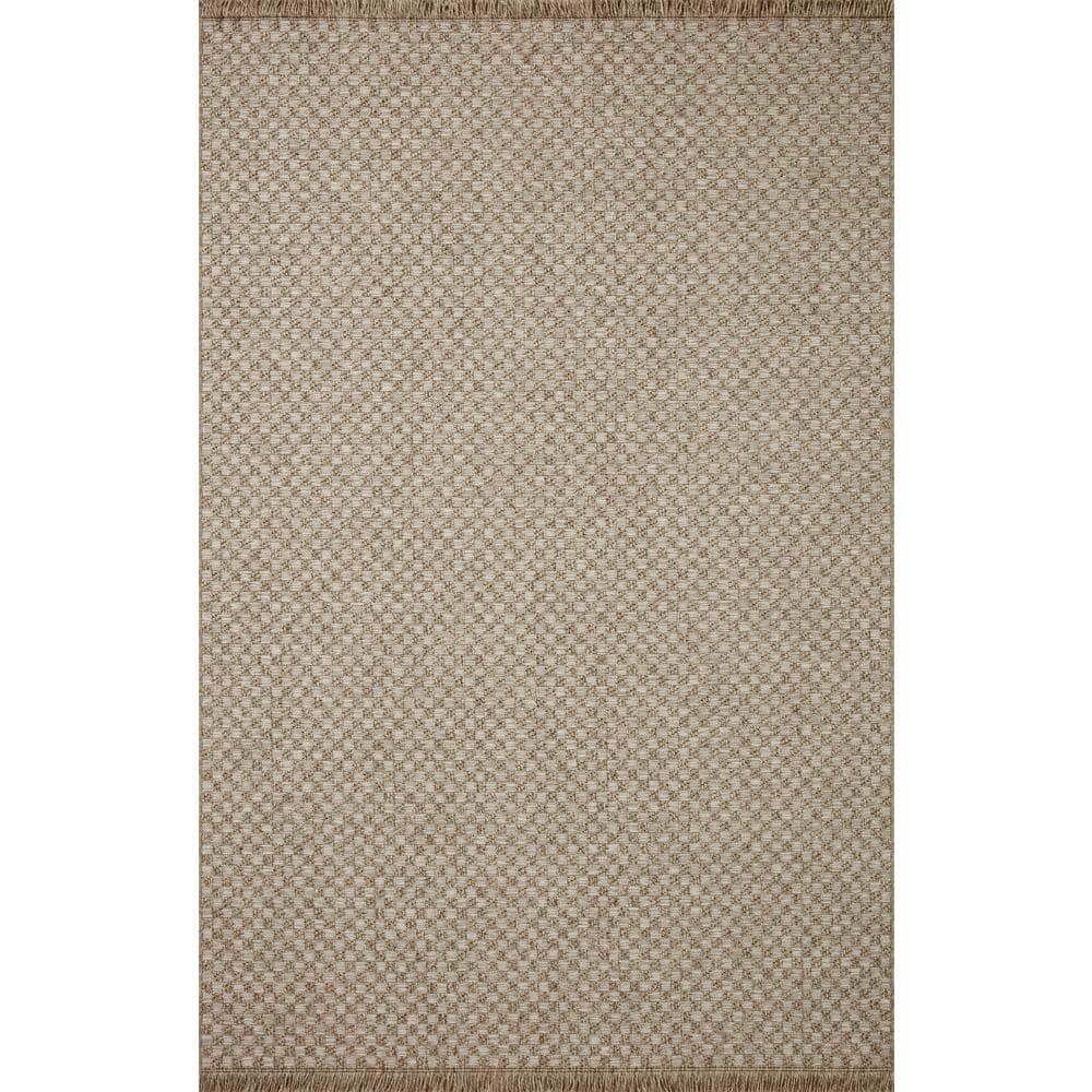 Natural Beige Flat Woven Polypropylene Runner Rug 2'-3" x 10'-0"
