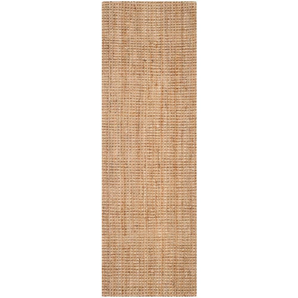 Handwoven Serenity Natural Jute 5' x 8' Area Rug