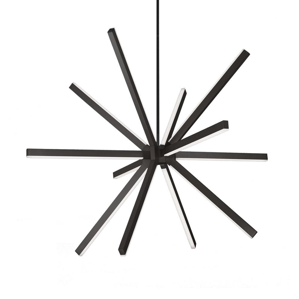 Black Sputnik Sirius LED Chandelier