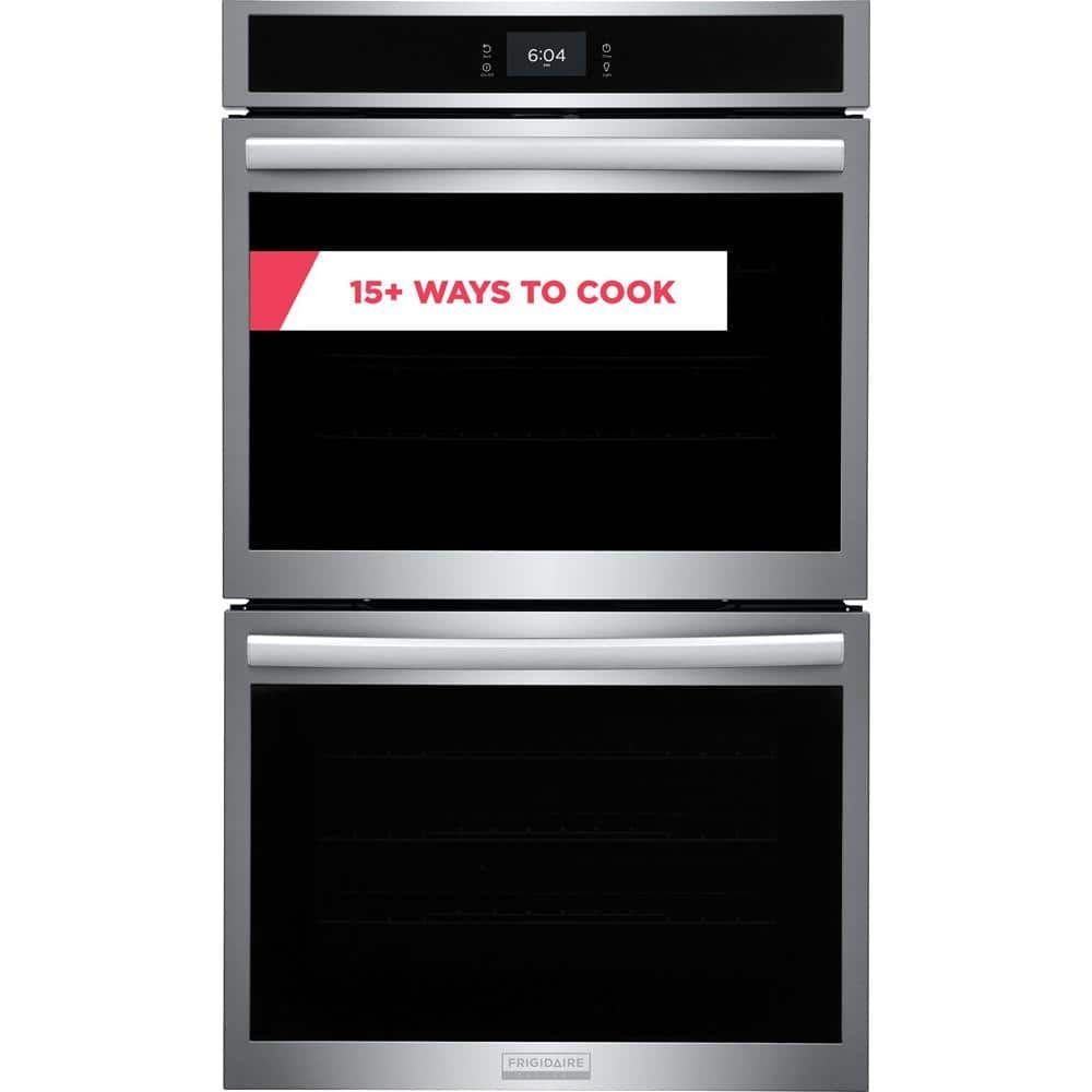 Stainless Steel Double Electric Wall Oven with Convection
