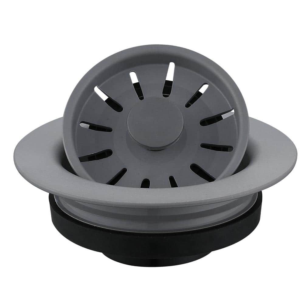 3-1/2 Inch Grey ABS Plastic Kitchen Sink Disposal Flange