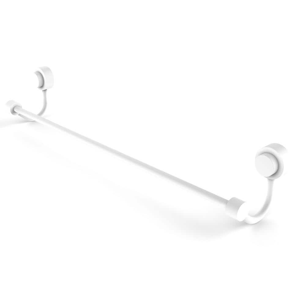 Venus 36'' Matte White Solid Brass Wall Towel Bar