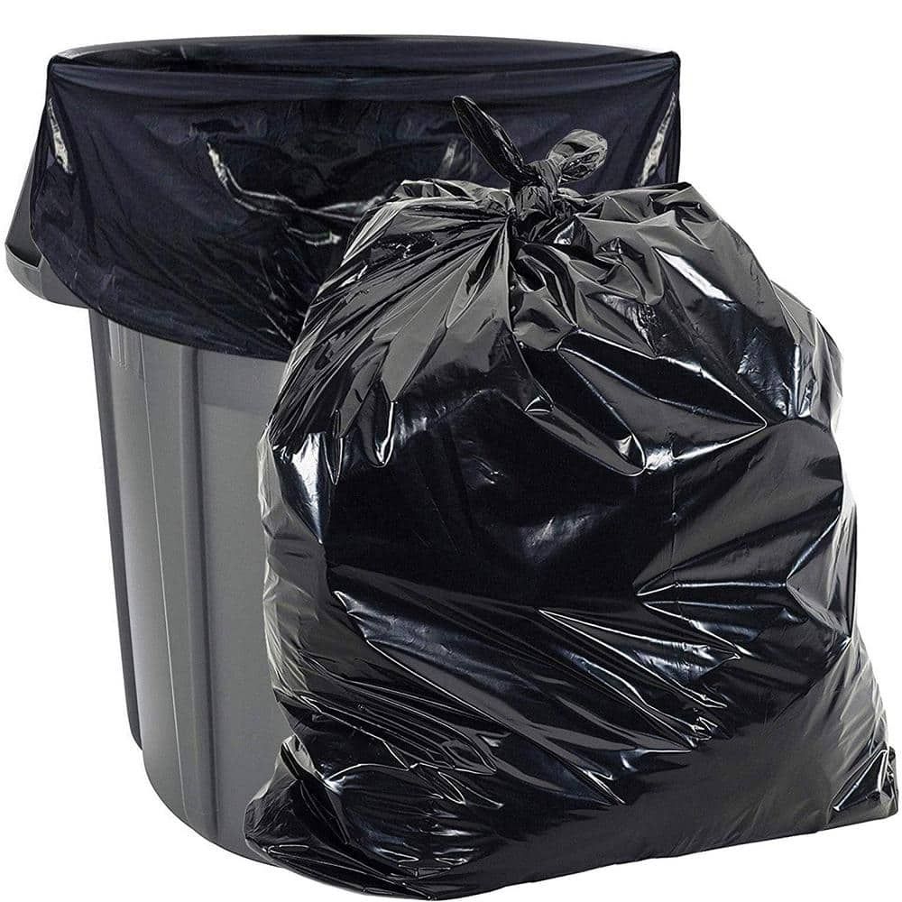 33 Gallon Black Heavy Duty Contractor Garbage Bags