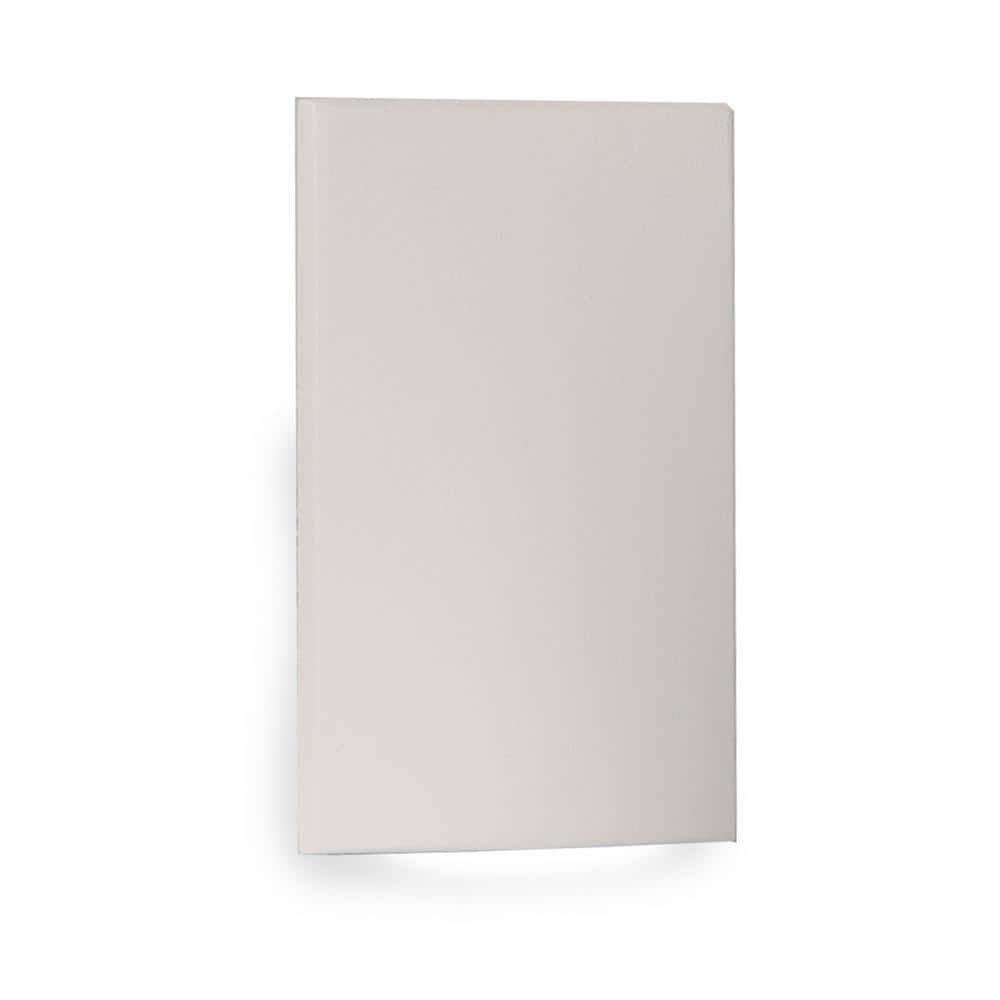 Sleek White LED Step and Wall Light with Dimmable Feature