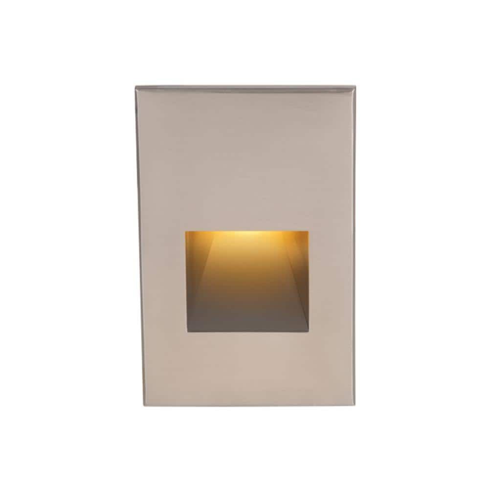 Brushed Nickel Dimmable LED Step and Wall Light