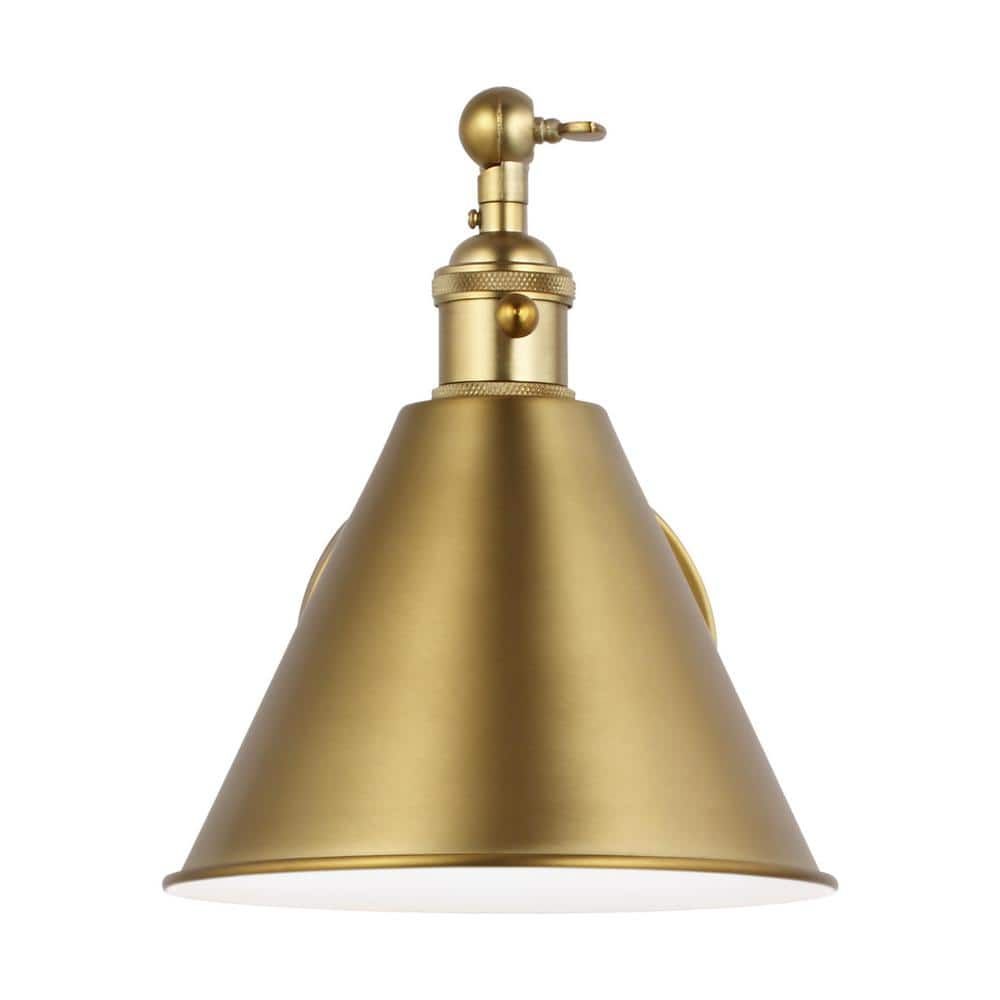 Black Outdoor Direct Wired Electric Wall Sconce
