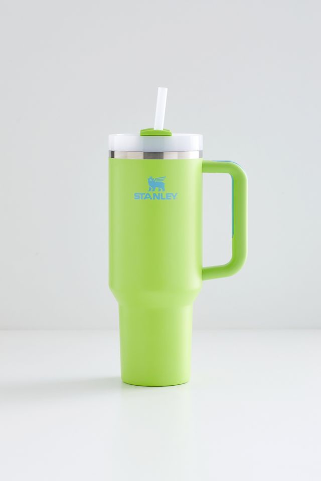 Bright Lime 40 oz Insulated Stainless Steel Travel Tumbler