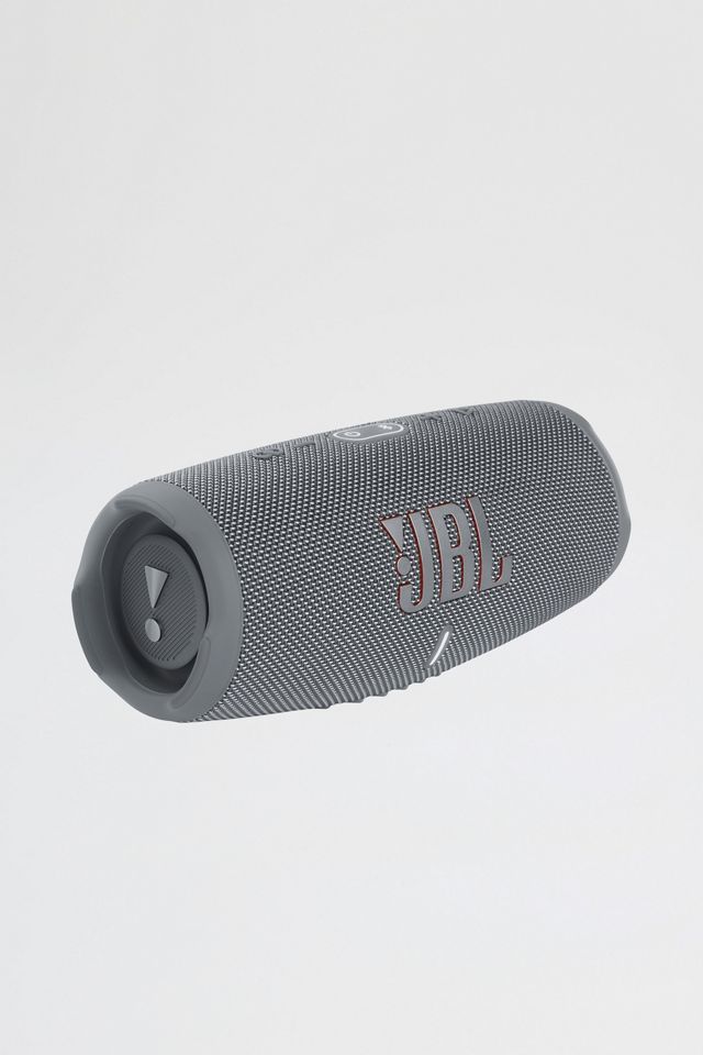 Gray Portable Waterproof Bluetooth Outdoor Speaker with Powerbank