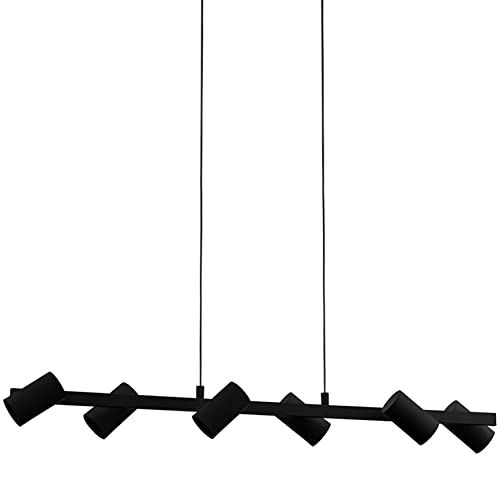 Gatuela Contemporary Black LED Island Pendant Light