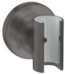 Brushed Black Chrome Wall Handshower Holder