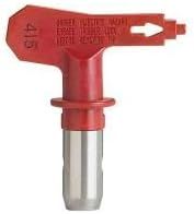 Titan Red Reversible Airless Spray Tip with Wide Fan Spray