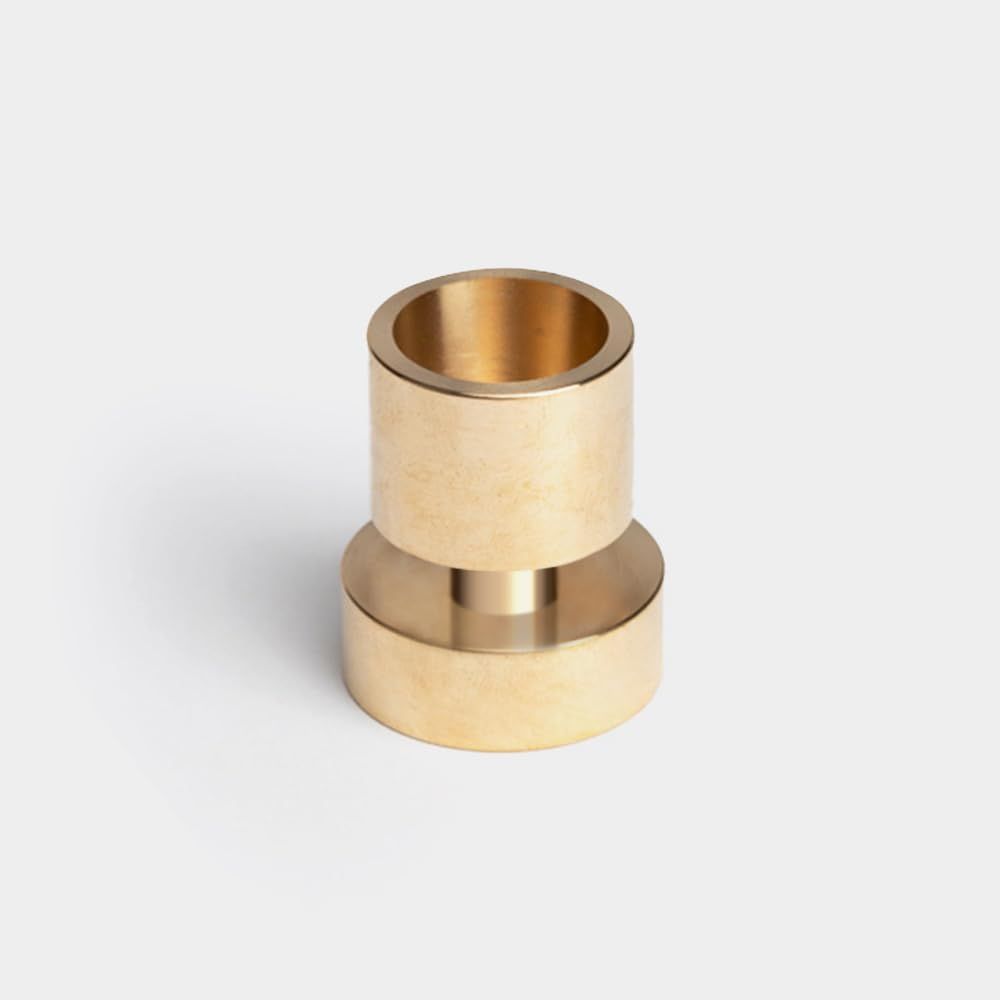 Elegant Small Solid Brass Taper Candle Holder