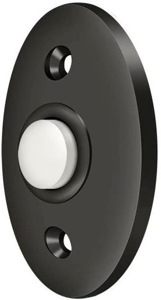 Oil Rubbed Bronze Oval Doorbell Button