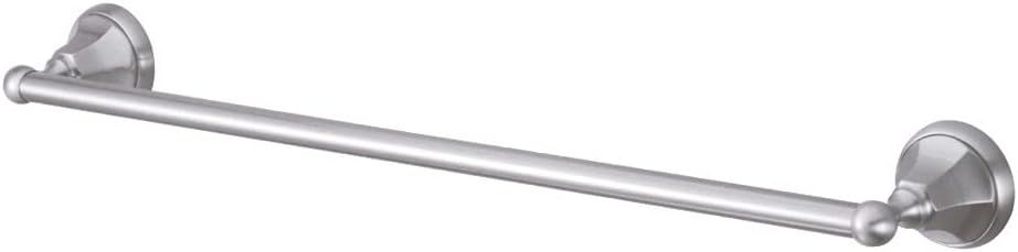 Metropolitan 24 in. Wall Mounted Towel Bar in Brushed Nickel