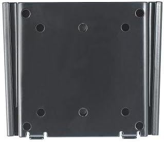 Black Fixed Wall Mount for 15" to 27" Monitors and TVs