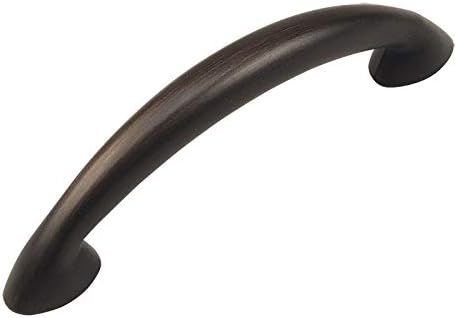 Oil Rubbed Bronze Modern Arch Handle Pull with Mounting Hardware