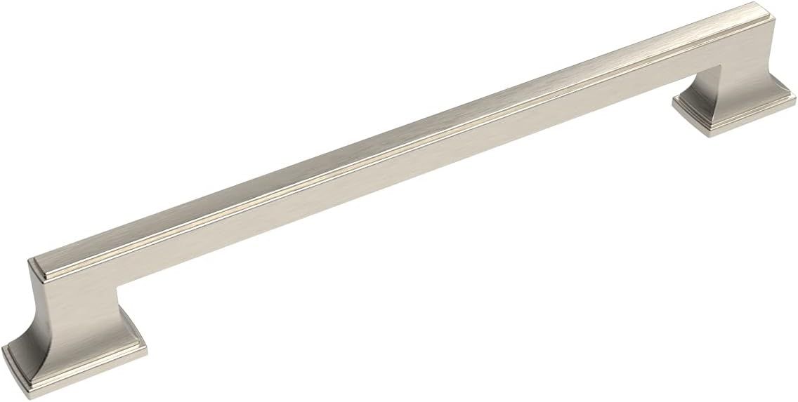 Satin Nickel 12-Inch Appliance Pull Handle with Mounting Hardware