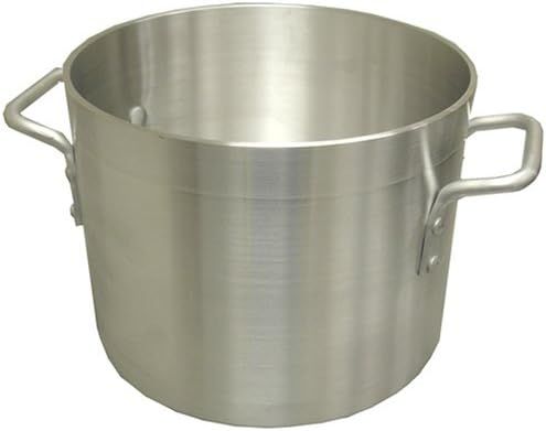 Winco Heavy-Duty 60 Quart Aluminum Stock Pot with Handles