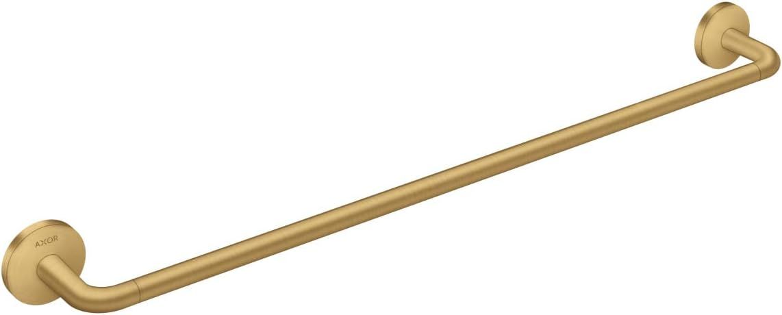 Modern Gold Wall Mounted Towel Bar, 26-inch