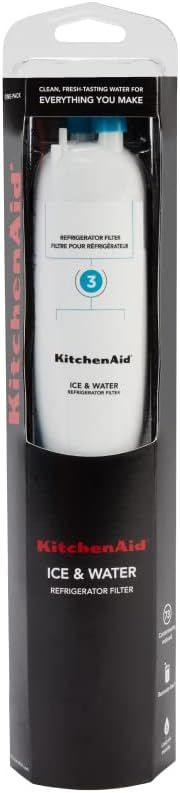 KitchenAid Aqua Refrigerator Ice and Water Filter, Single-Pack