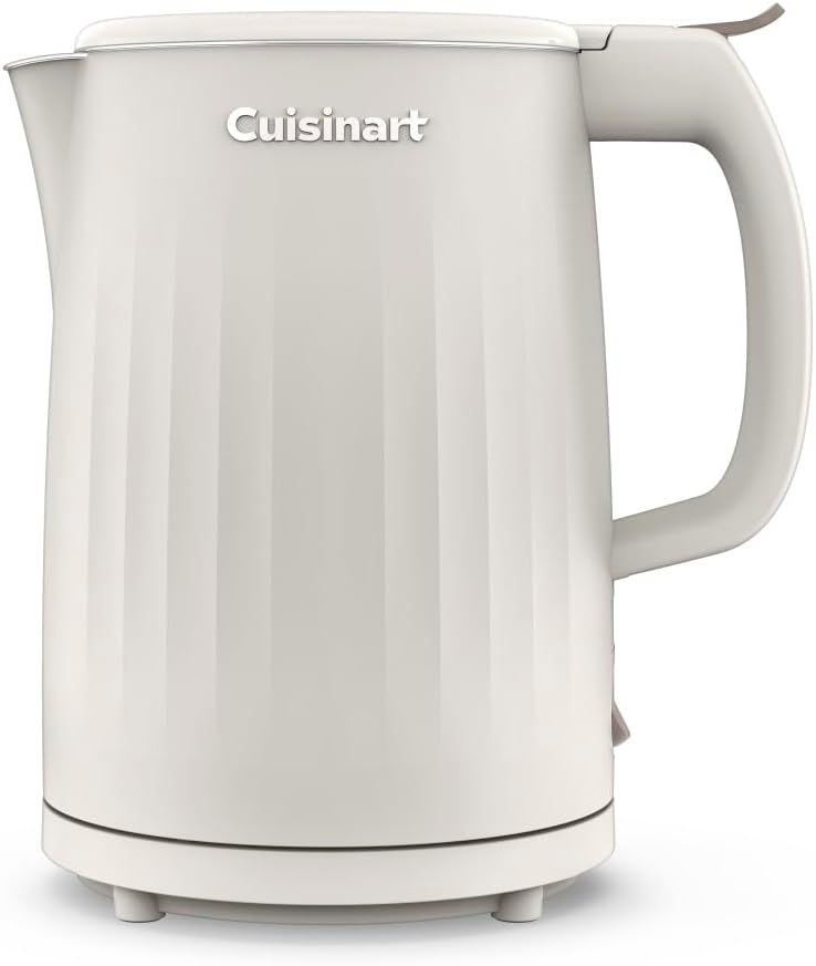 Truffle White 1-Liter Stainless Steel Electric Kettle