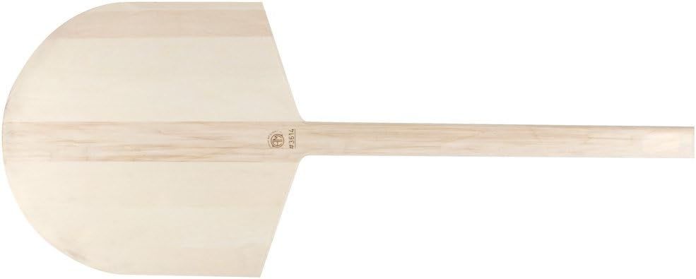 Beige Wooden 36-Inch Long Handle Pizza Peel