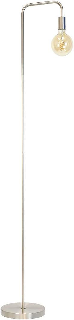 70-Inch Silver Aluminum Minimalist Floor Lamp