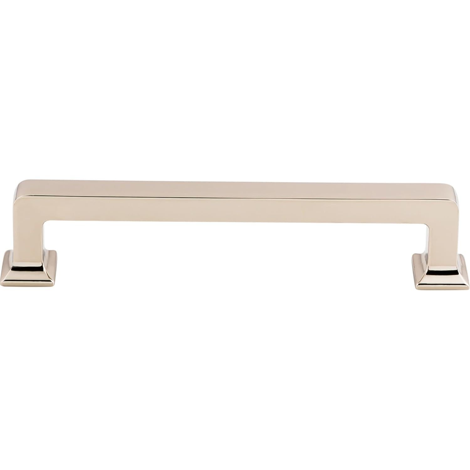Polished Nickel 5-Inch Modern Handle Bar with Mounting Hardware