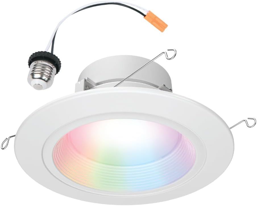 White Aluminum Smart Wi-Fi LED Recessed Downlight