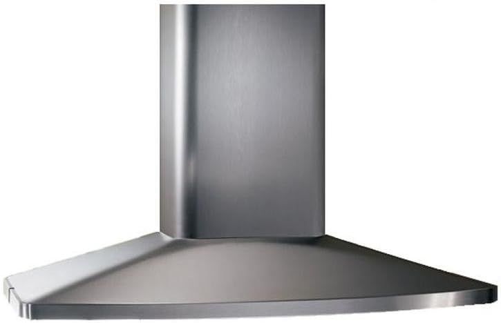 Stainless Steel Convertible Island Range Hood with Halogen Lights