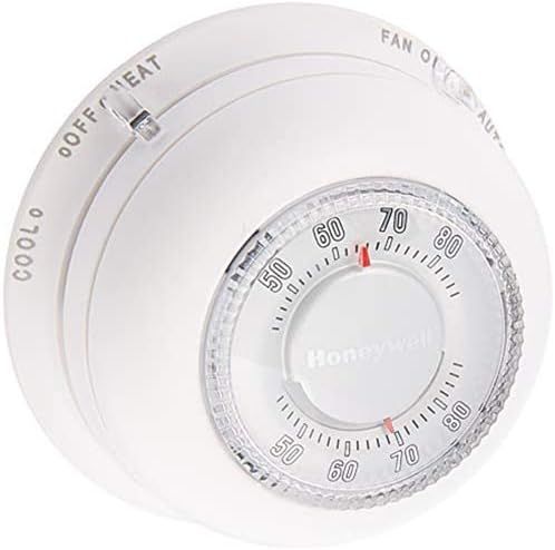 White Round Low Voltage Digital Heat Pump Thermostat