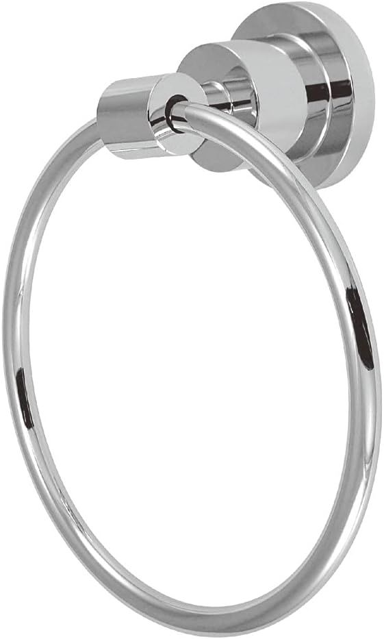 Polished Chrome Wall Mounted Towel Ring