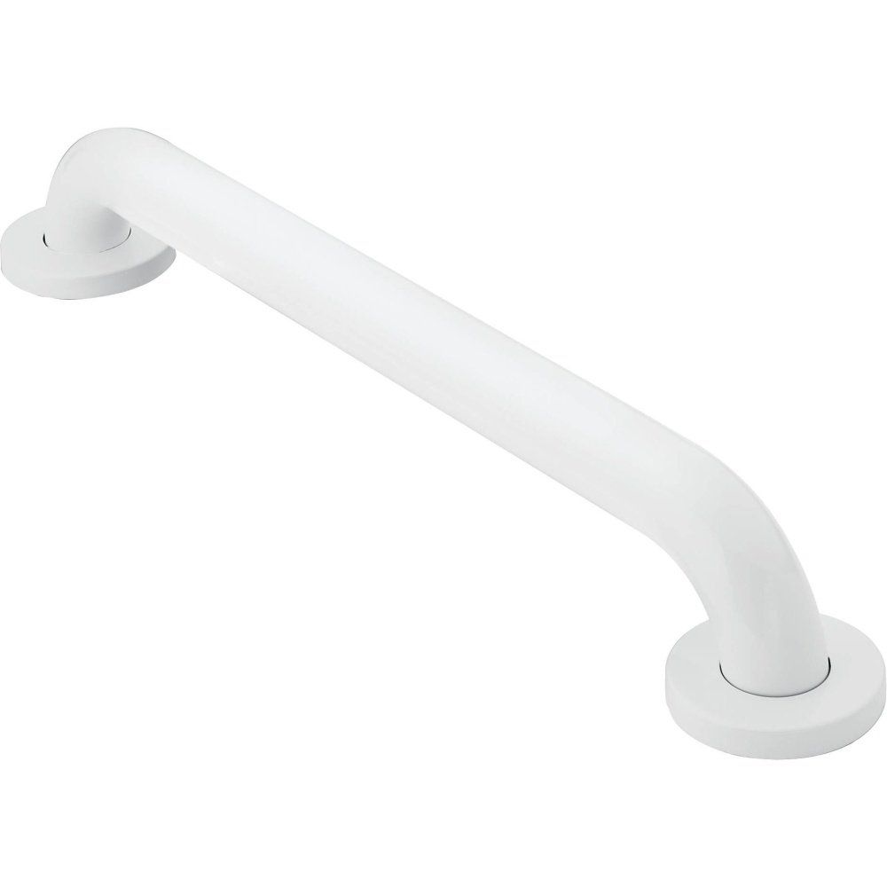 12-Inch Glacier White Stainless Steel Bathroom Grab Bar