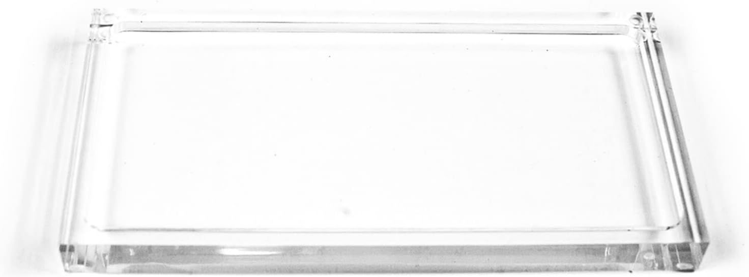 Large Clear Lucite Acrylic Display Tray