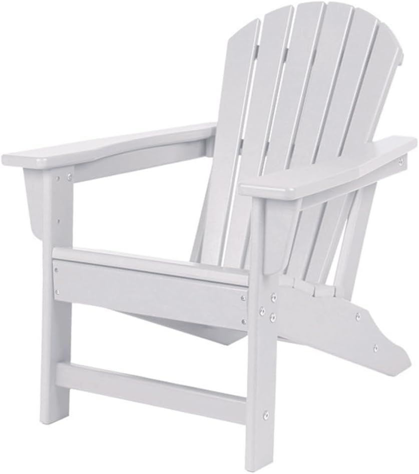 Ivory Child Size Recycled Plastic Adirondack Chair