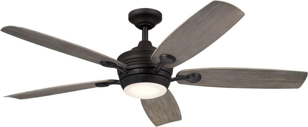 Tranquil 56" Olde Bronze LED Ceiling Fan with Remote