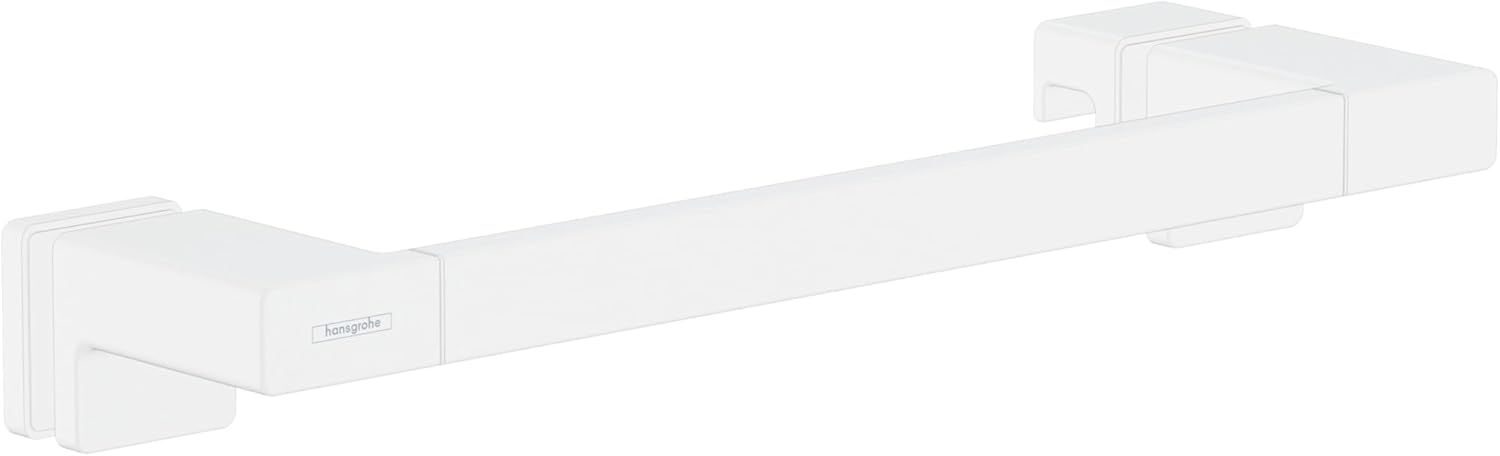 Matte White Metal Modern Shower Door Handle