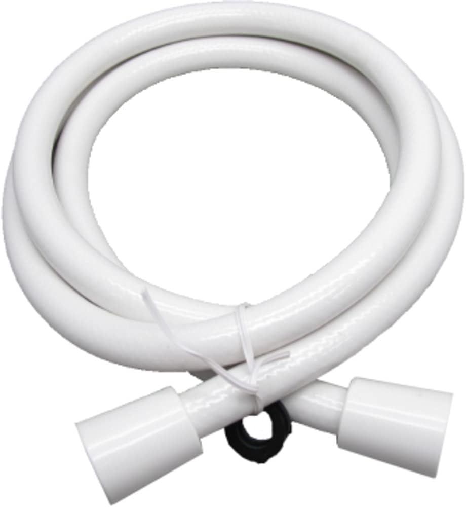 White 60-Inch Metal Shower Hose for 80 Series Kits