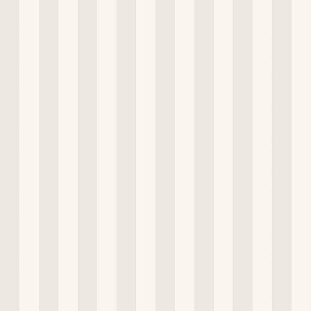 Light Grey and Dove Vinyl-Coated Striped Wallpaper