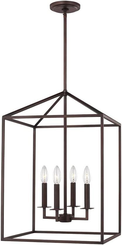 Perryton Elegant Bronze 4-Light Incandescent Pendant