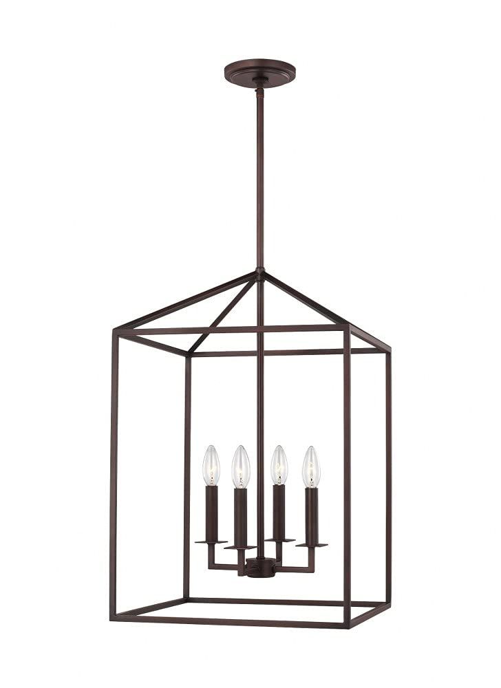 Perryton Elegant Bronze 4-Light Incandescent Pendant