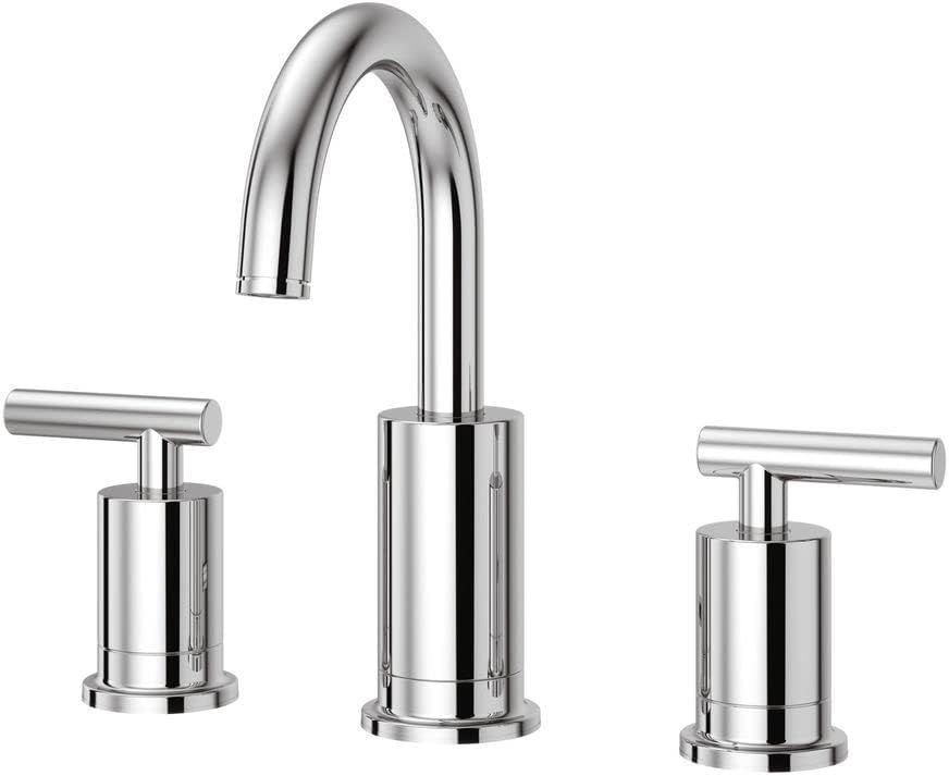 Contempra Elegance Polished Chrome Double Handle Bathroom Faucet