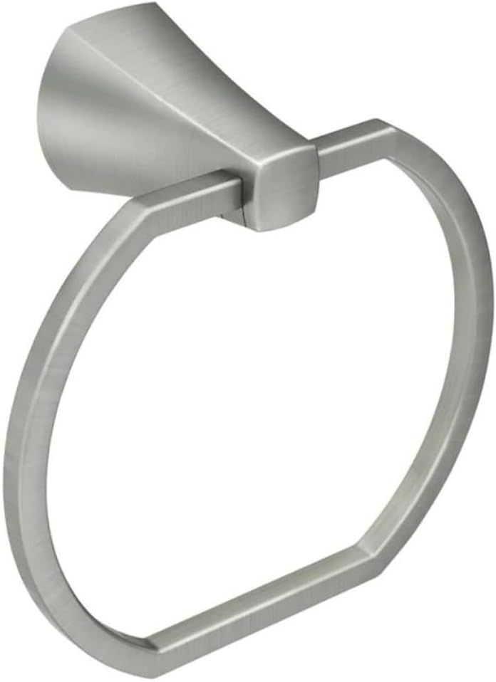 Lindor Spot Resist Brushed Nickel Wall Mounted Towel Ring